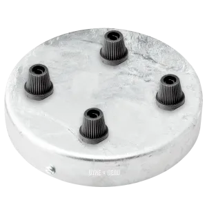 4 WAY GALVANIZED STEEL CEILING ROSE