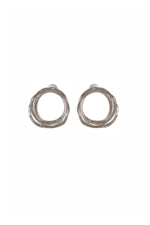 Alouette Design
 Twig Earrings - Silver