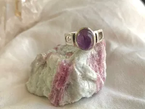 Amethyst Falco Ring