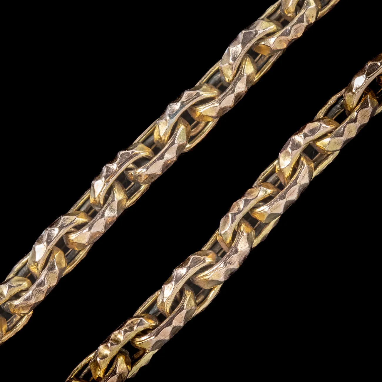 Antique Victorian Long Guard Chain