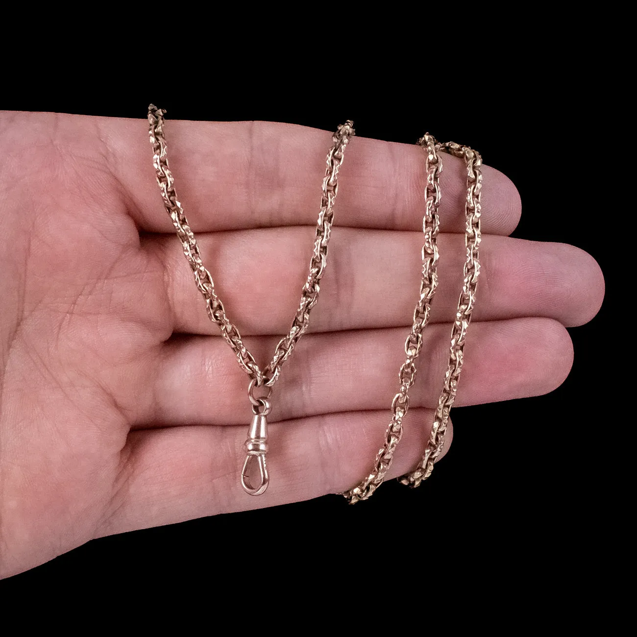 Antique Victorian Long Guard Chain