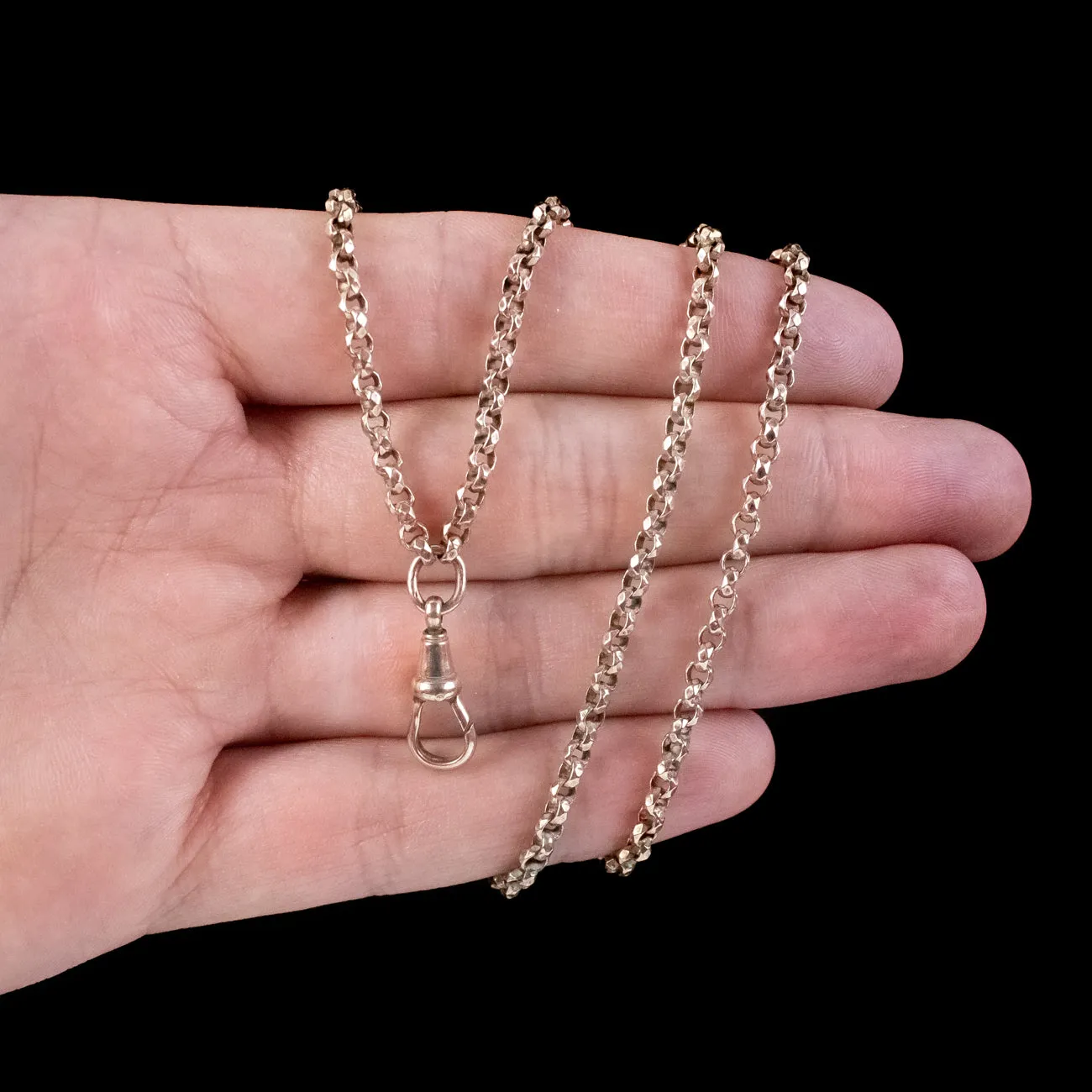 Antique Victorian Pinchbeck Guard Chain