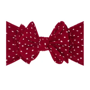 Baby Bling Shab-Bow-Lous Ruby Dot