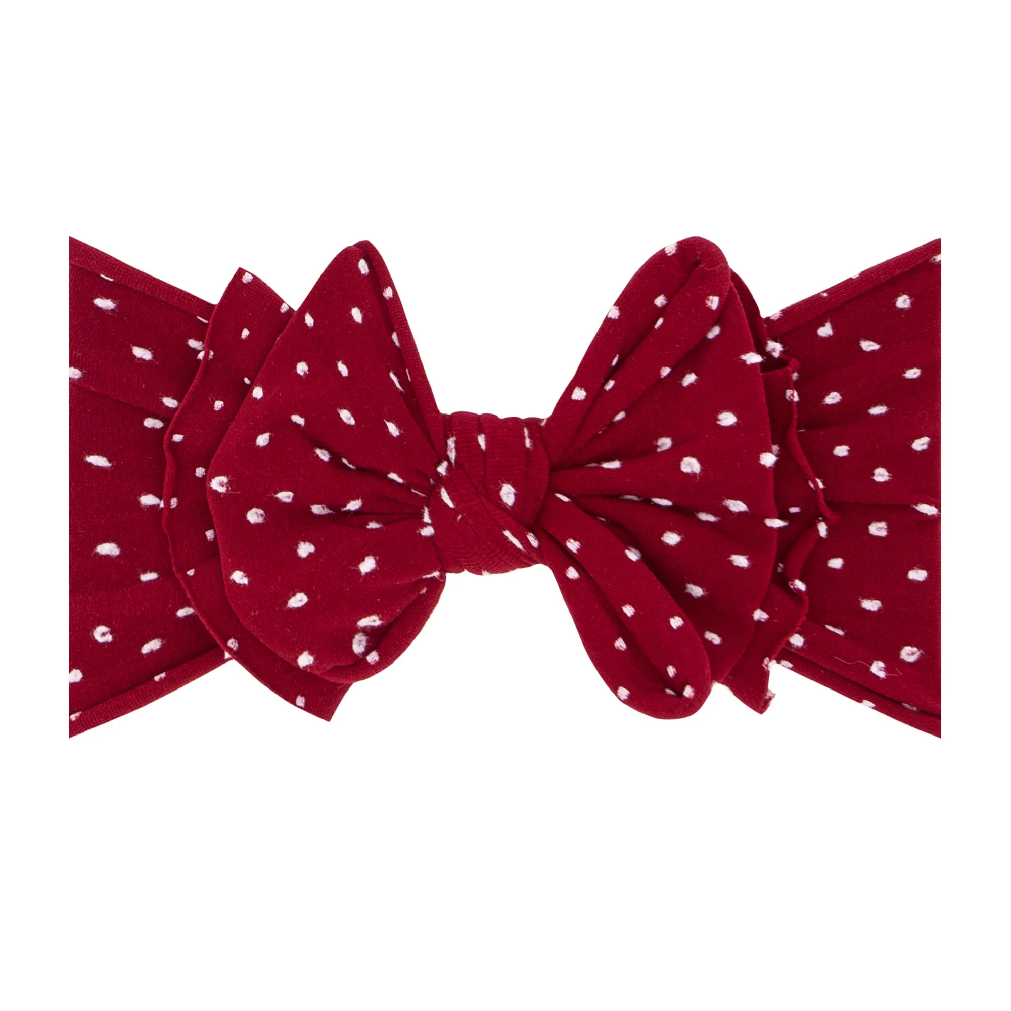 Baby Bling Shab-Bow-Lous Ruby Dot