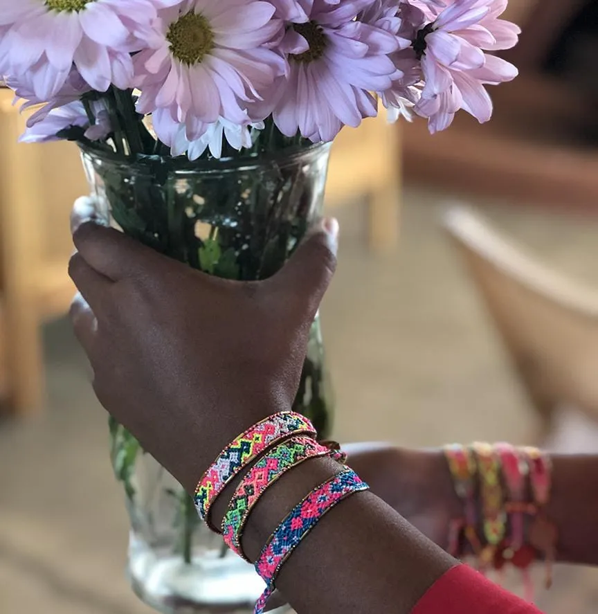 Bali Friendship Bracelet - Electric Love