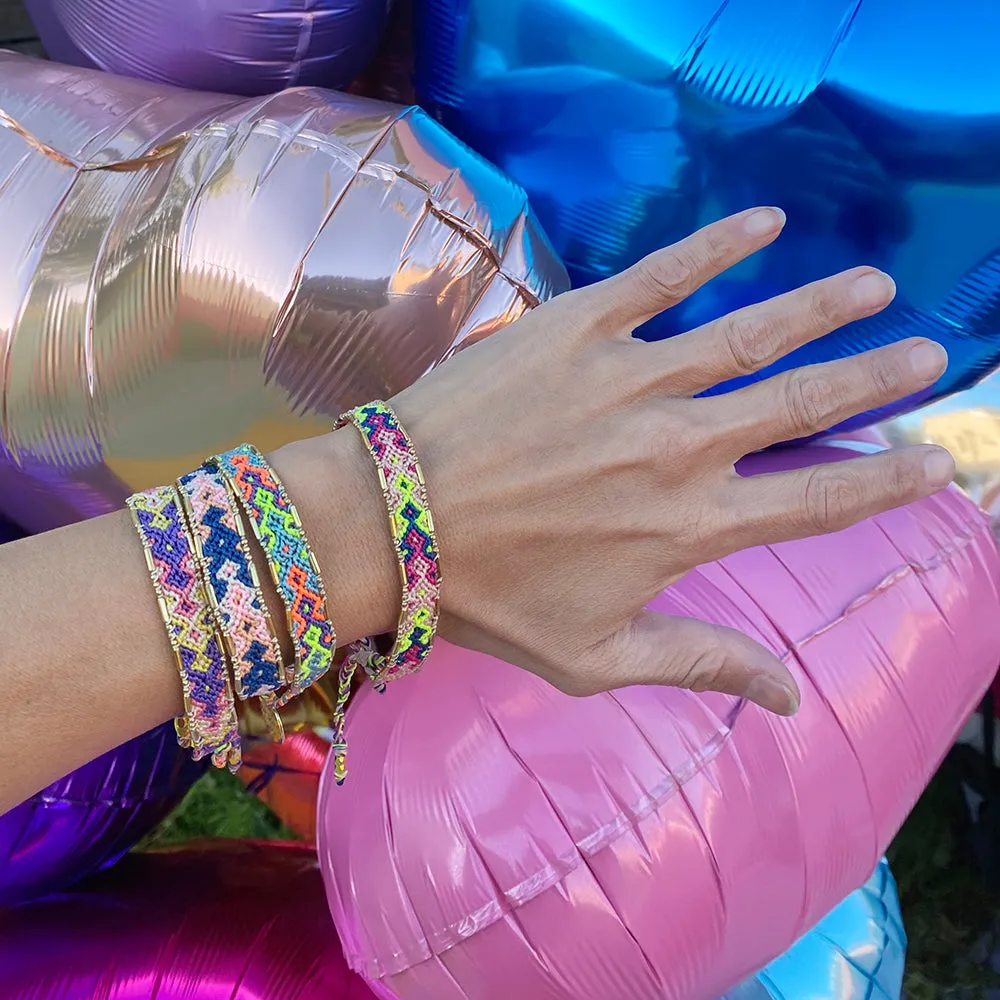 Bali Friendship Bracelet - Festival Sky