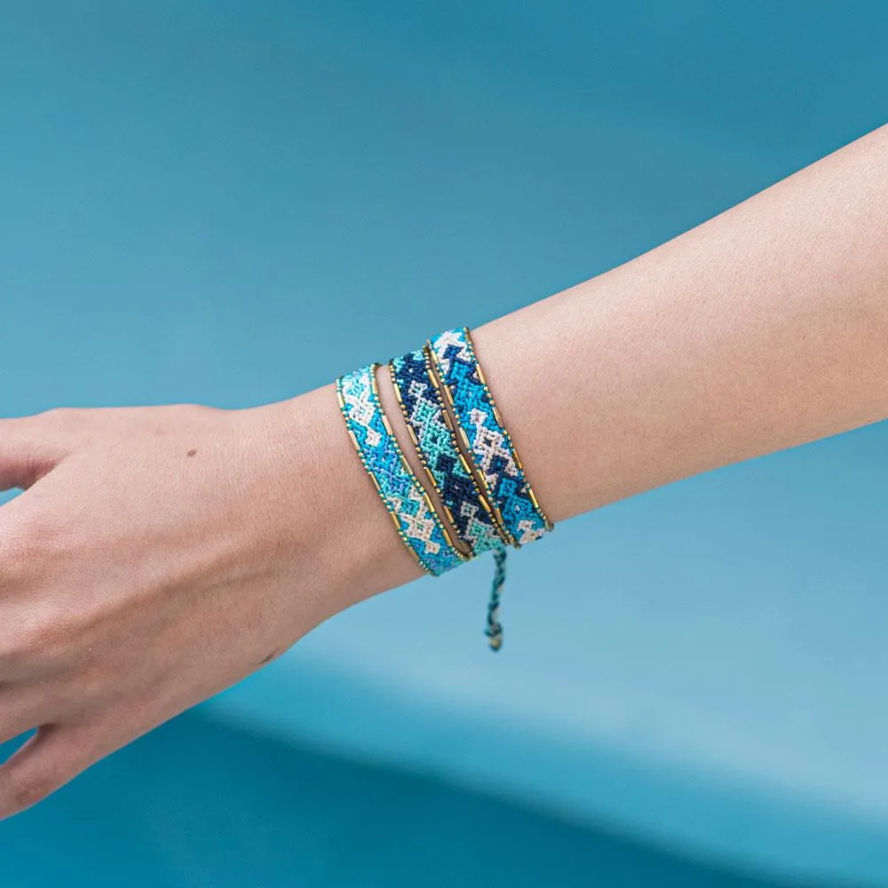 Bali Friendship Bracelet - Ocean Reef