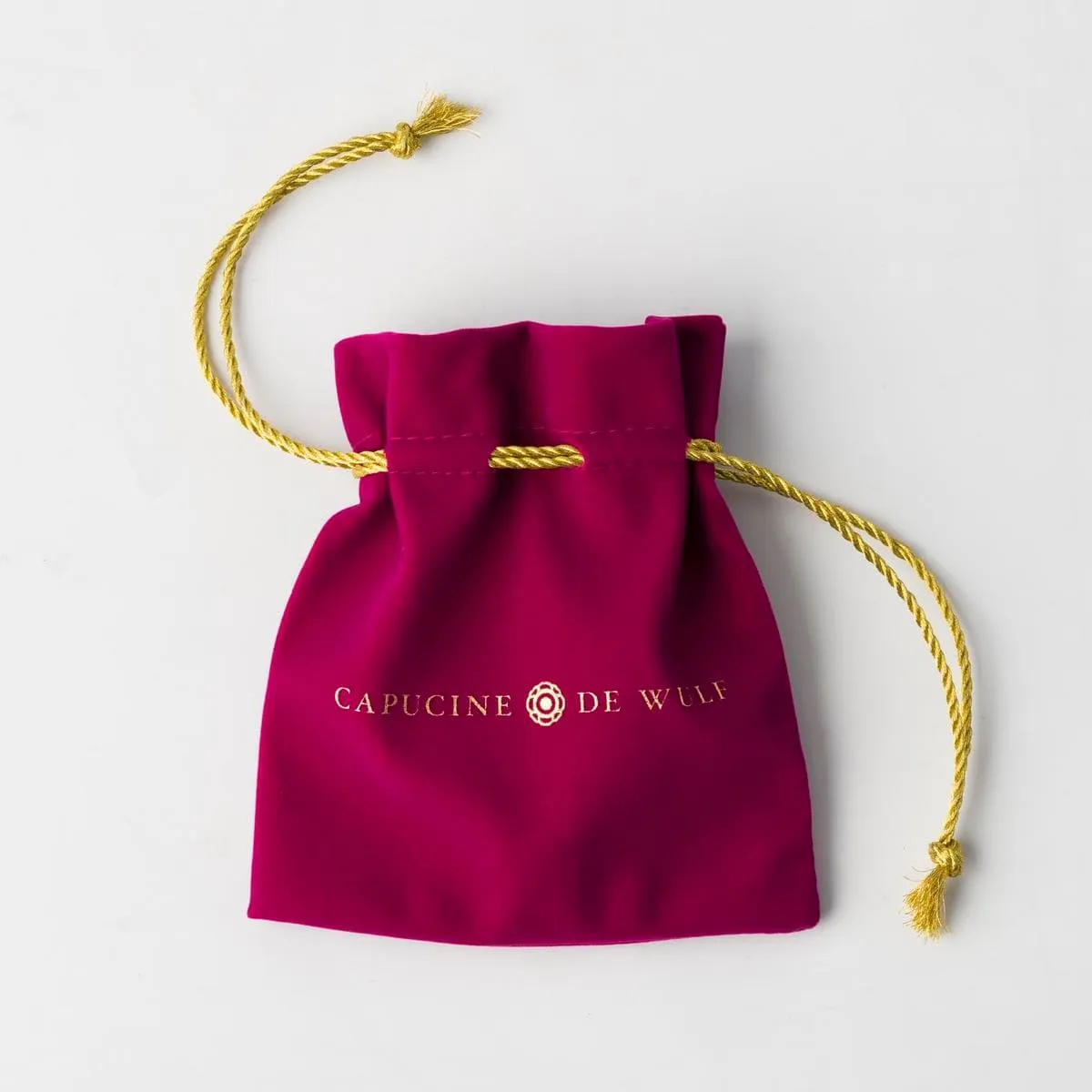Berry Icon Medium Hoop Earrings - Gold
