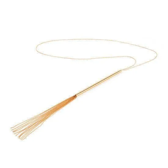 Bijoux Indiscrets Magnifique Collection Chain Necklace Whip - Gold