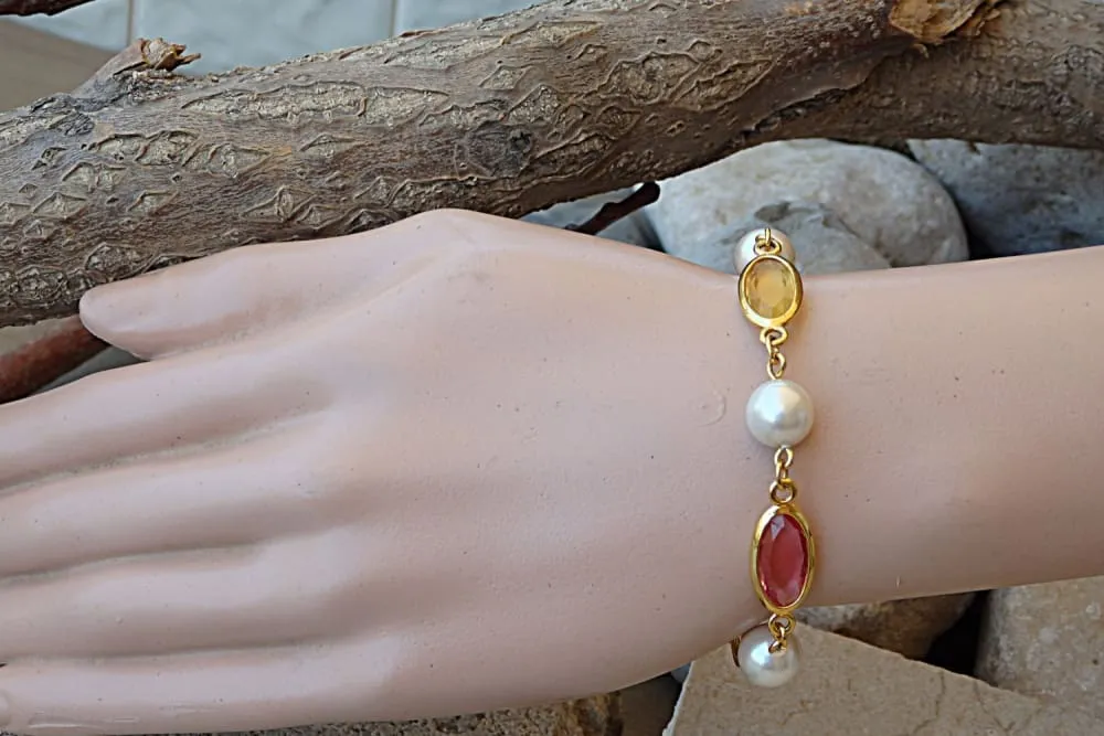 Bridal Colorful bracelet