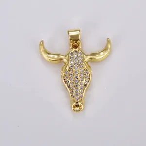 Buffalo Head Charm