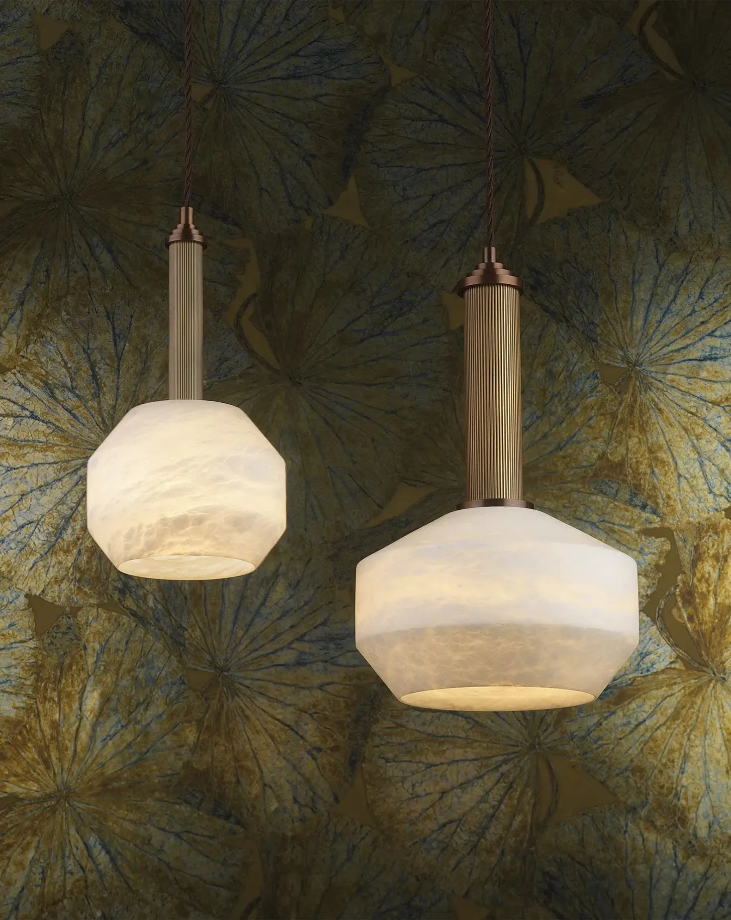 Caldera Large Alabaster Pendant