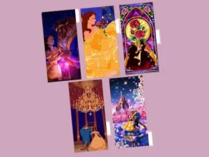 Cash Envelopes | Beauty & the Beast | Set of 5
