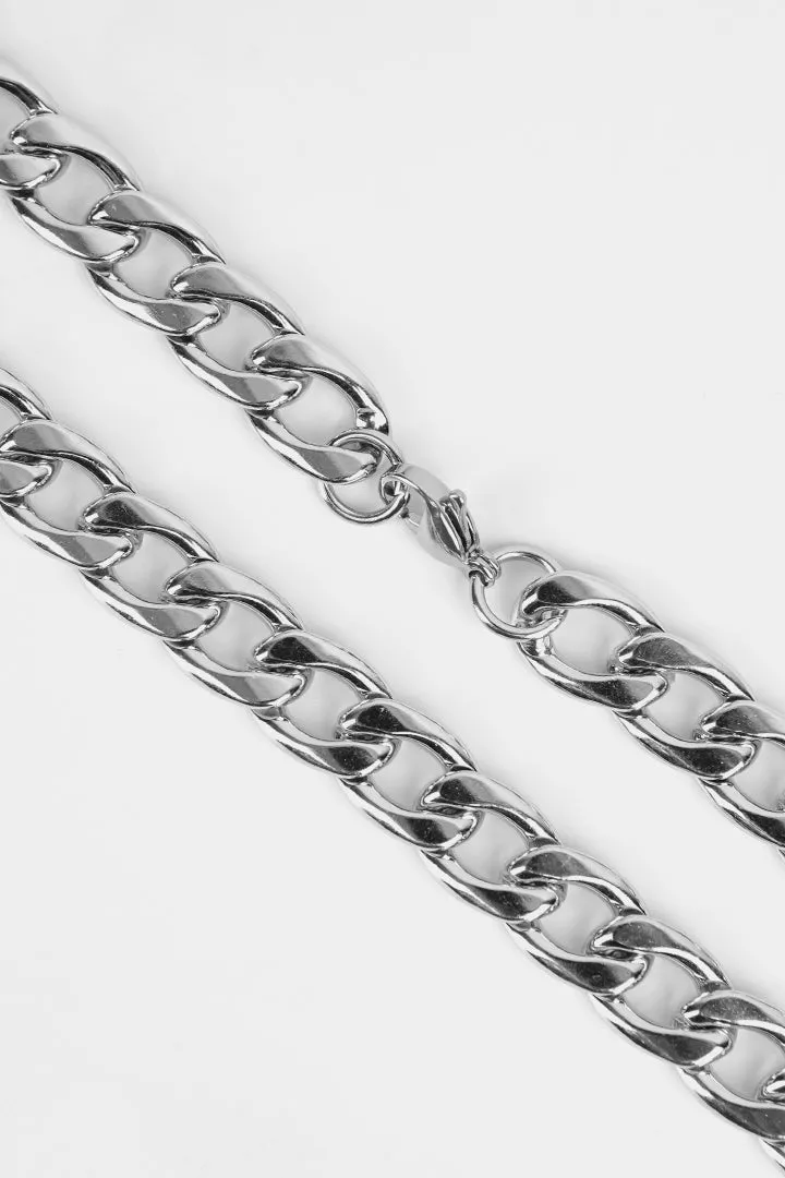 Chunky Cuban Chain - Silver