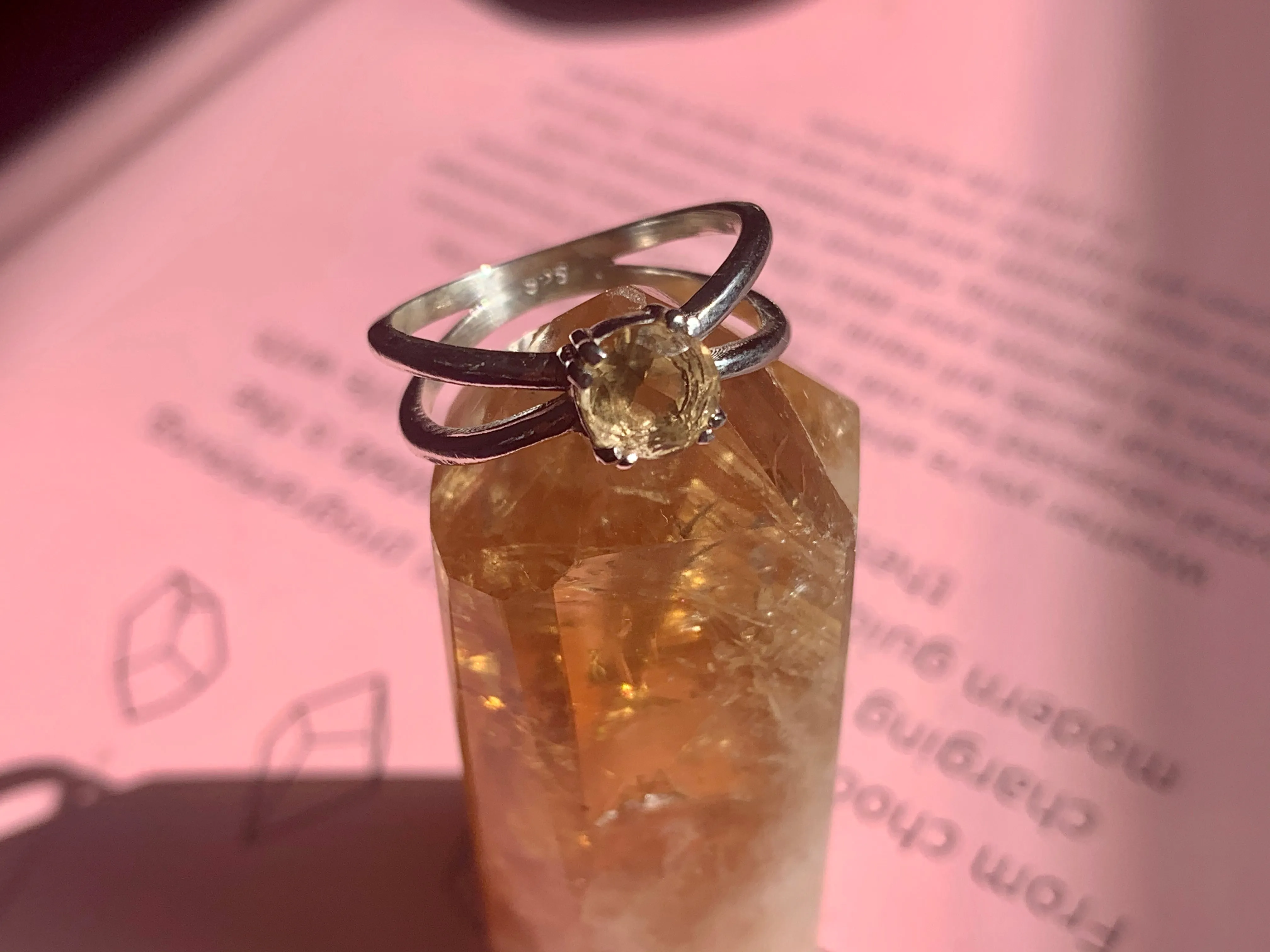 Citrine Laila Ring