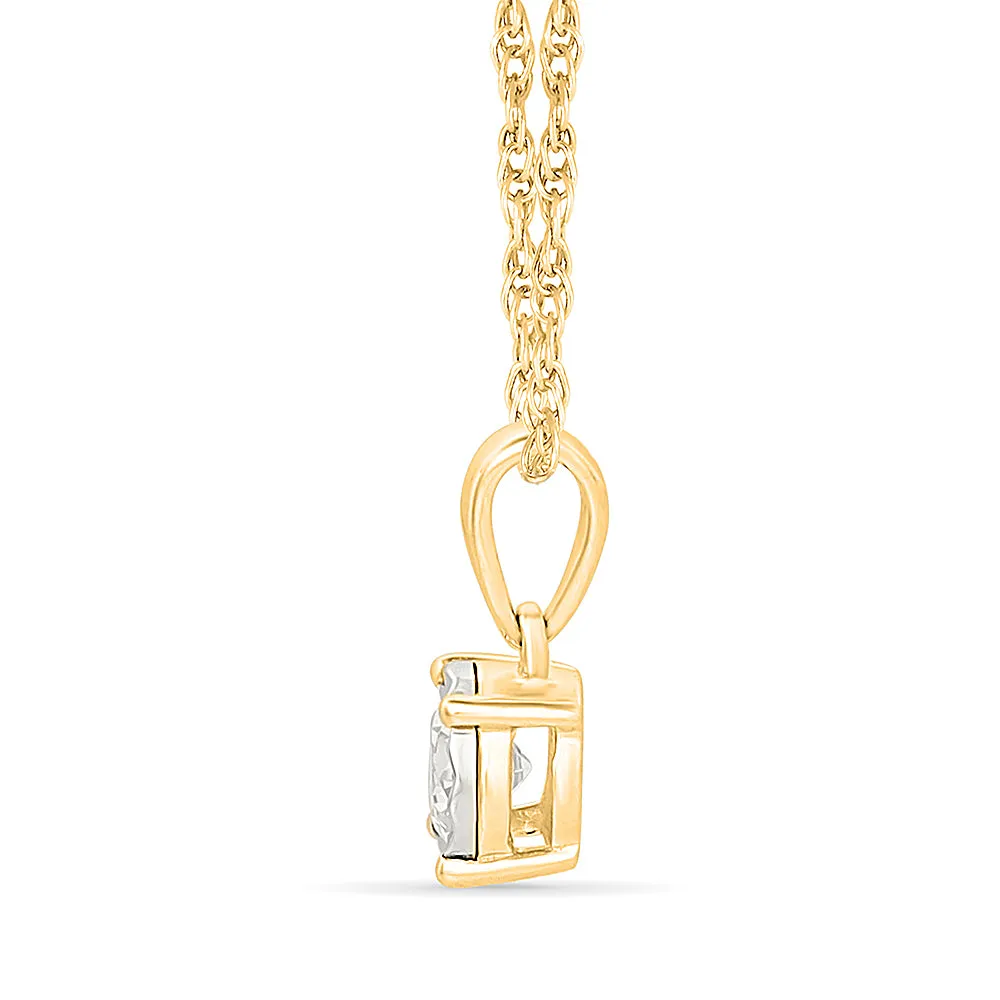 Coruscate  Gold & Diamond Pendant