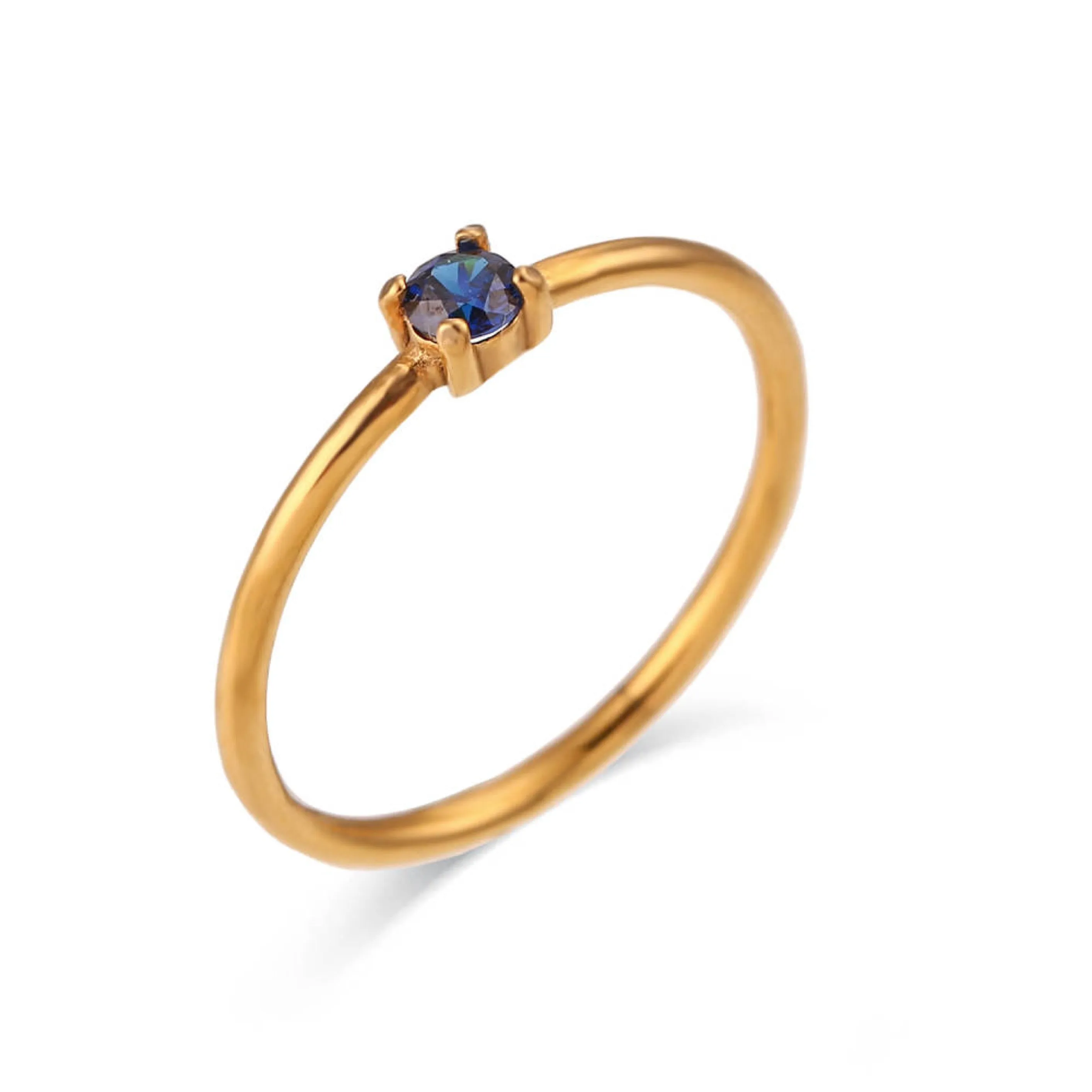 Dainty Birthstone Ring