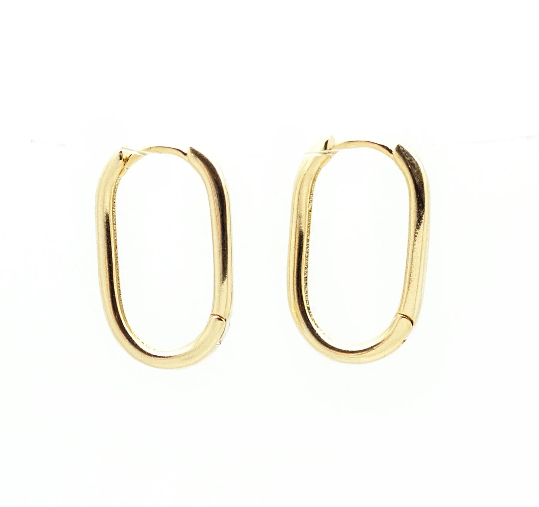 Deco Hoops Earrings Gold~ Salty Pendants by Salty Cali