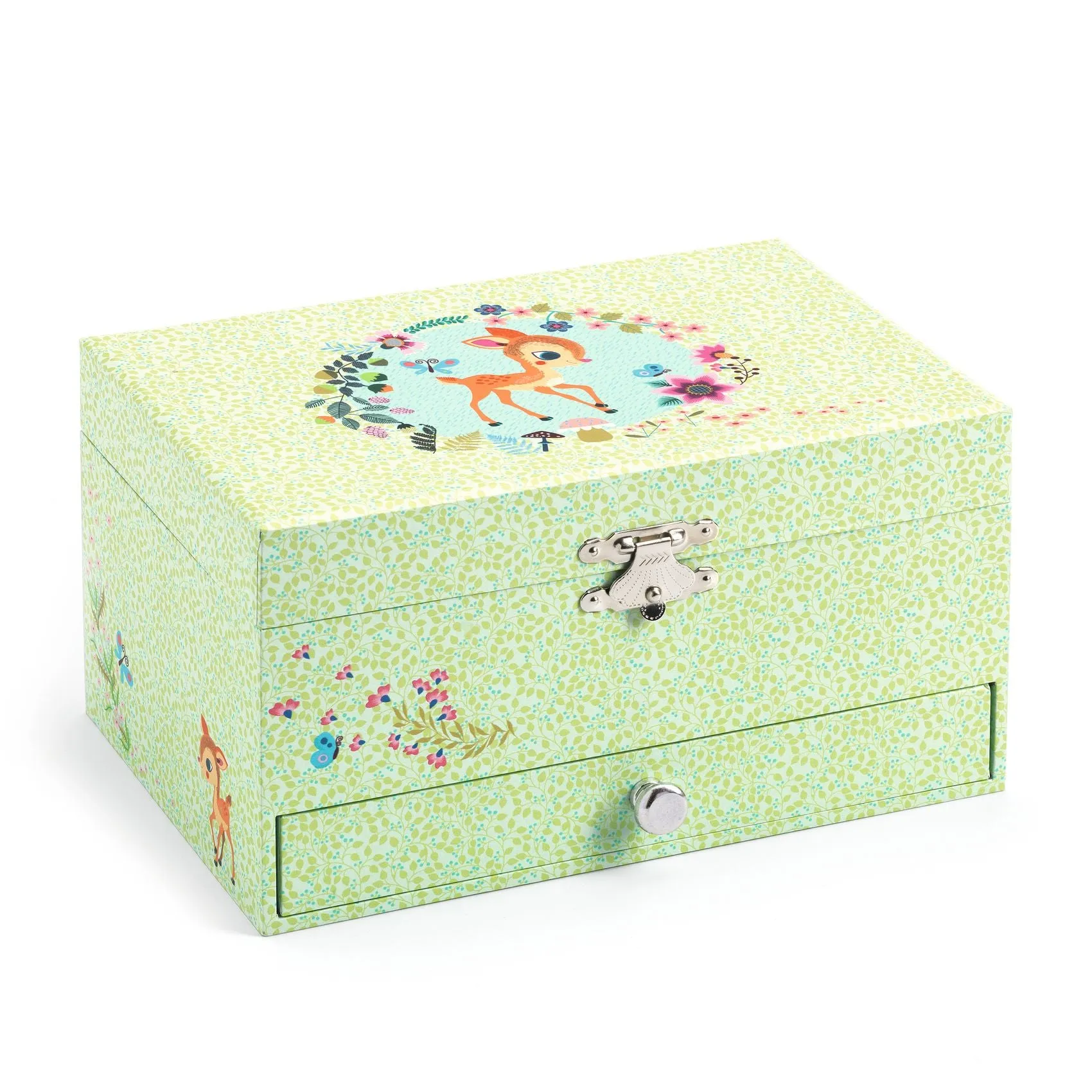 Djeco Wooden Musical Jewellery Box – The Fawn's Song