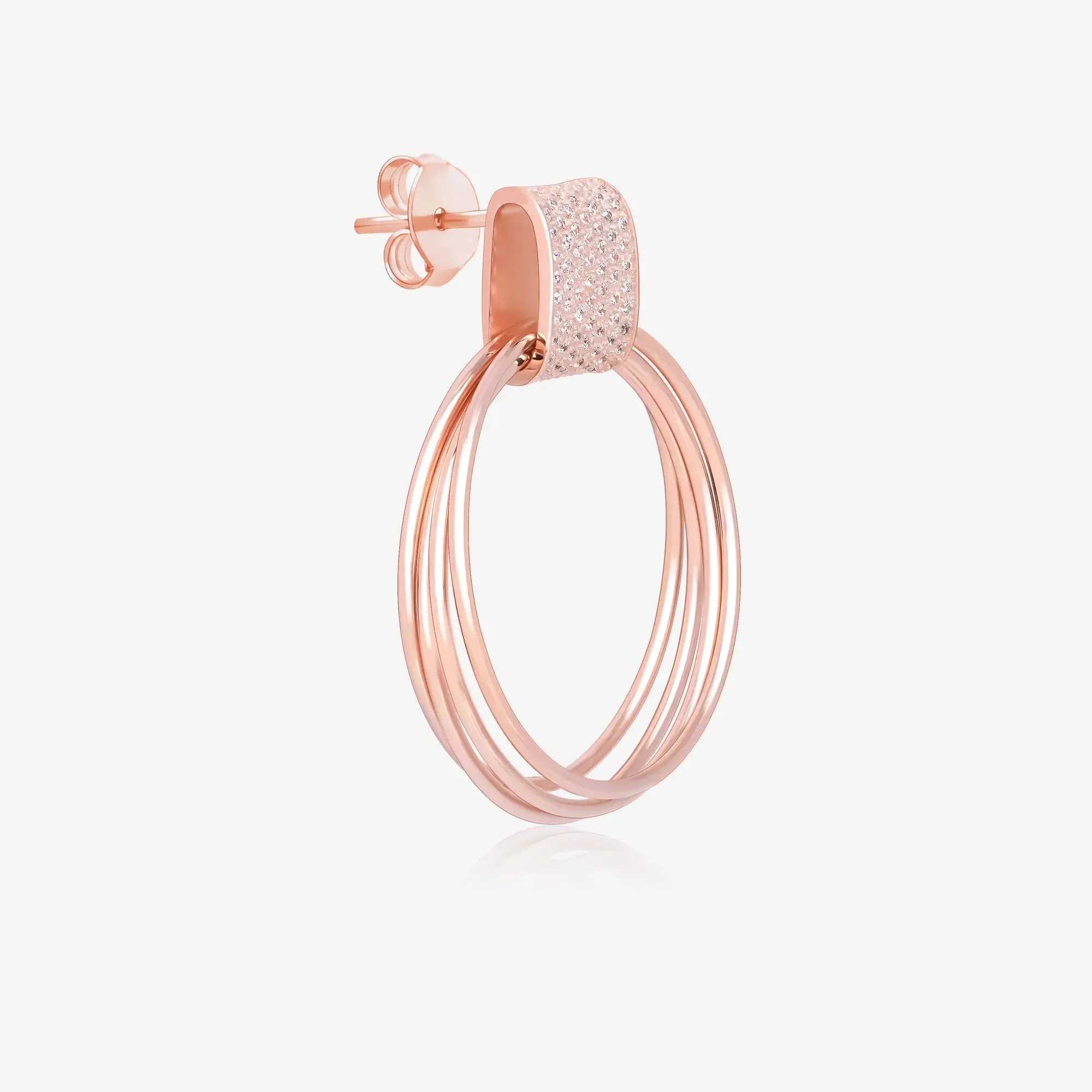Drop Circular Earrings
