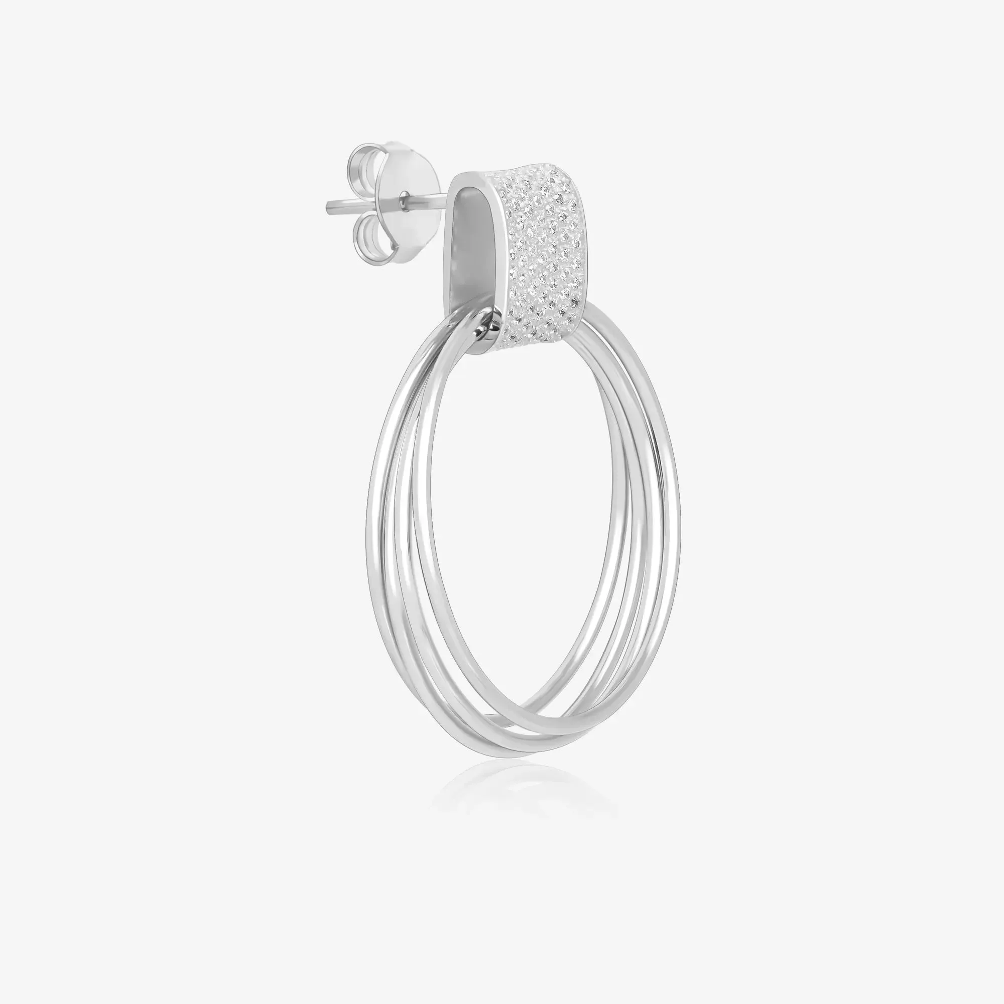 Drop Circular Earrings