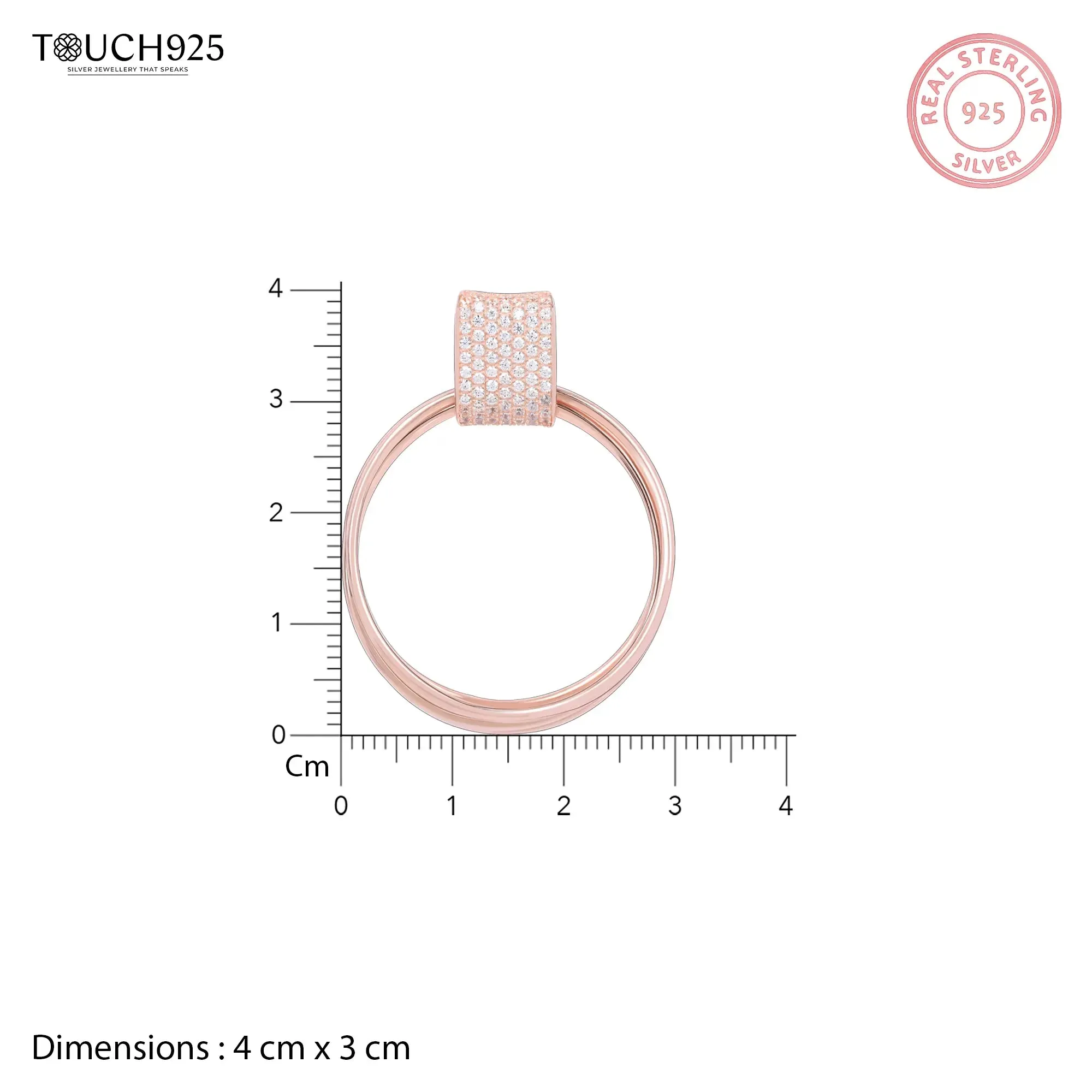 Drop Circular Earrings