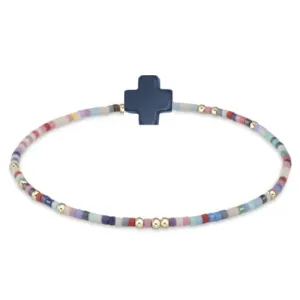 eGirl Hope Unwritten Signature Cross Bracelet