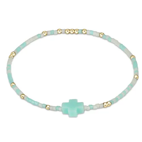 eGirl Hope Unwritten Signature Cross Bracelet