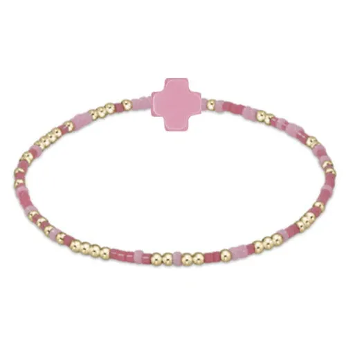 eGirl Hope Unwritten Signature Cross Bracelet