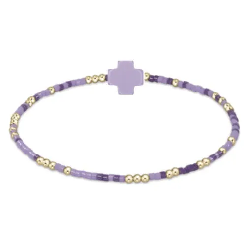 eGirl Hope Unwritten Signature Cross Bracelet