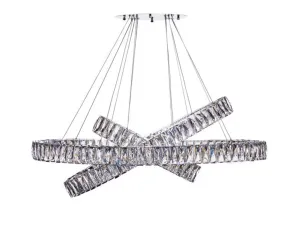 Elena LED Chandelier // 3 Ovals