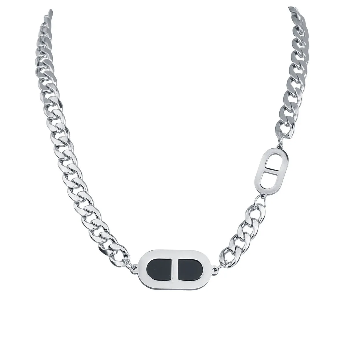 European American Trendy Hip-Hop Necklaces for Fashionable Men and Women