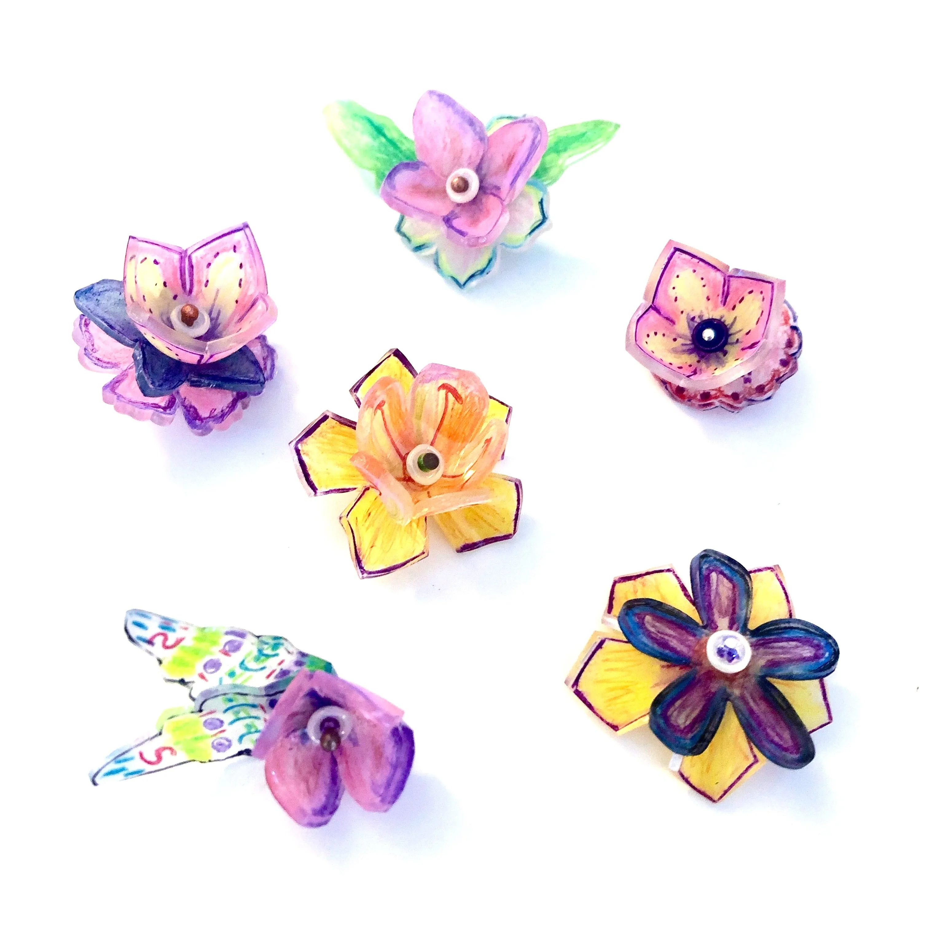 Fantasy Floral Pendant Class