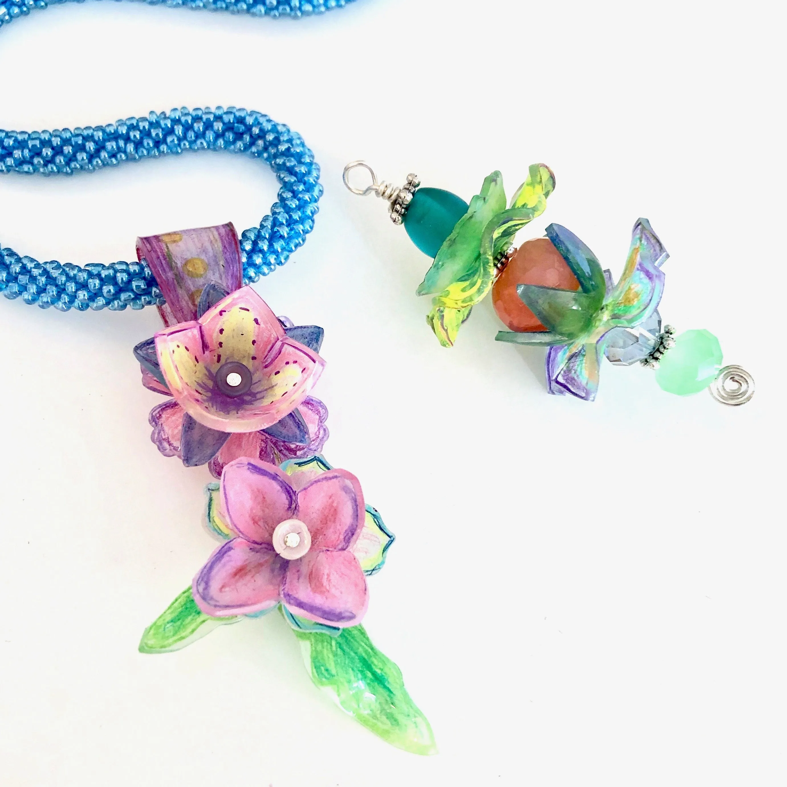 Fantasy Floral Pendant Class