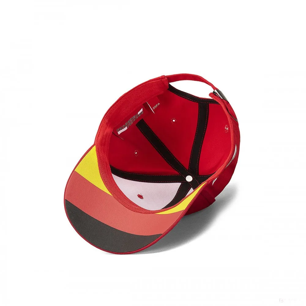 Ferrari Baseball Cap, Sebastian Vettel SEB5, Adult, Red, 2019