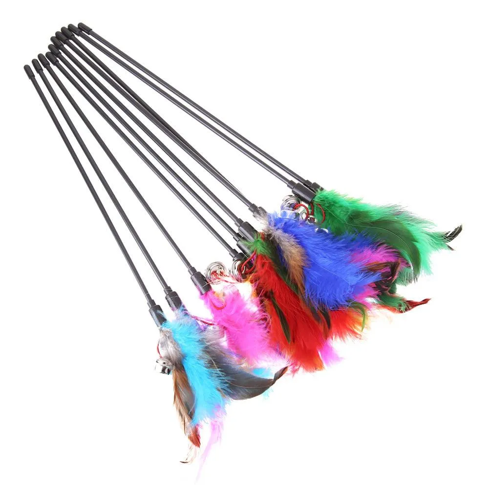 Flexible Cat Playing Rods Set