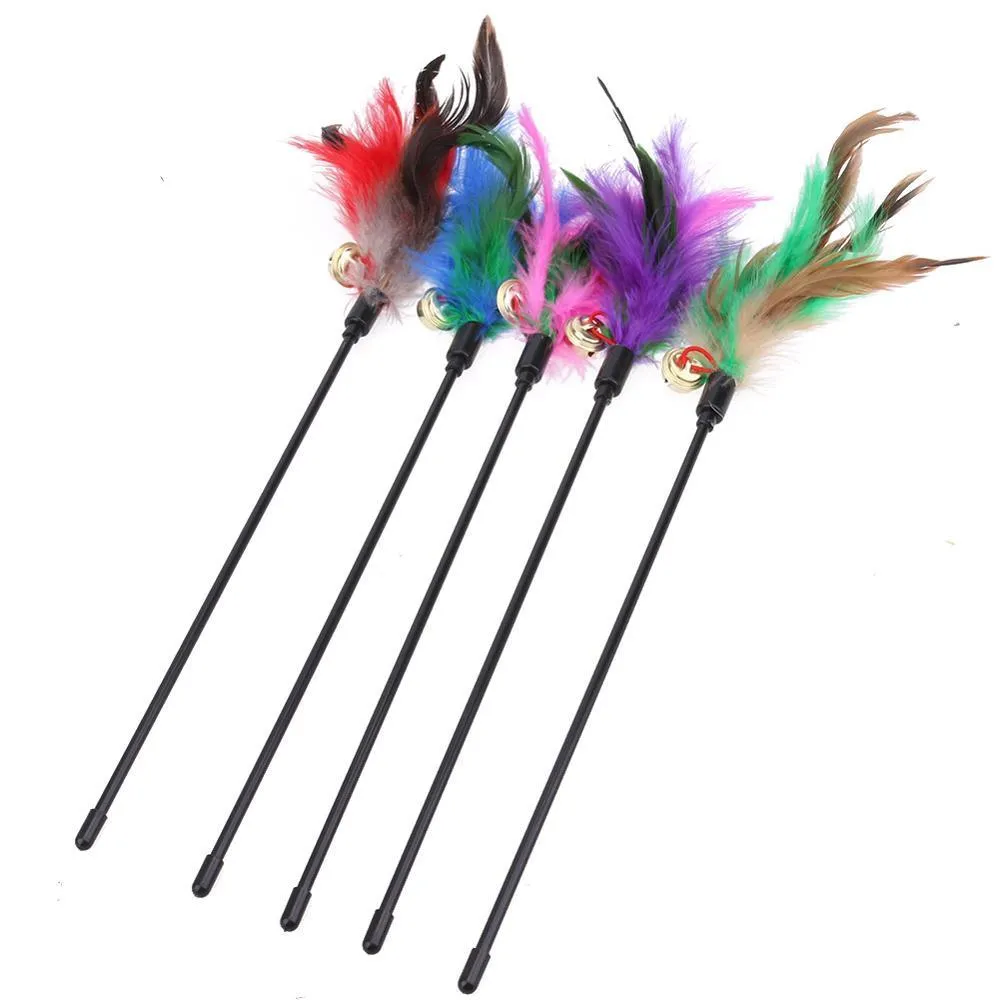 Flexible Cat Playing Rods Set