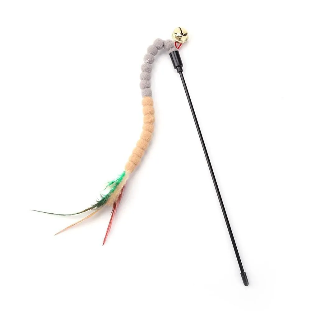 Flexible Cat Playing Rods Set