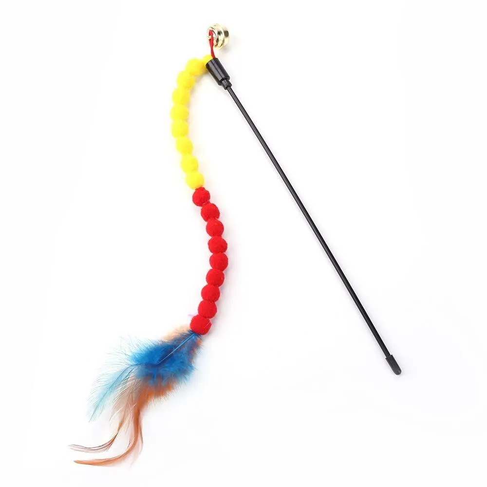 Flexible Cat Playing Rods Set