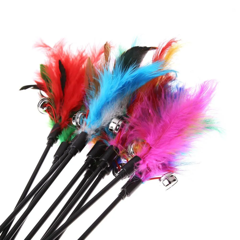 Flexible Cat Playing Rods Set