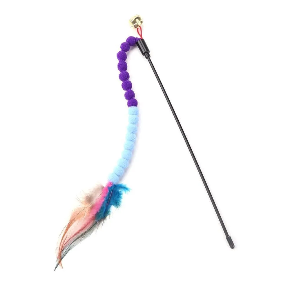 Flexible Cat Playing Rods Set