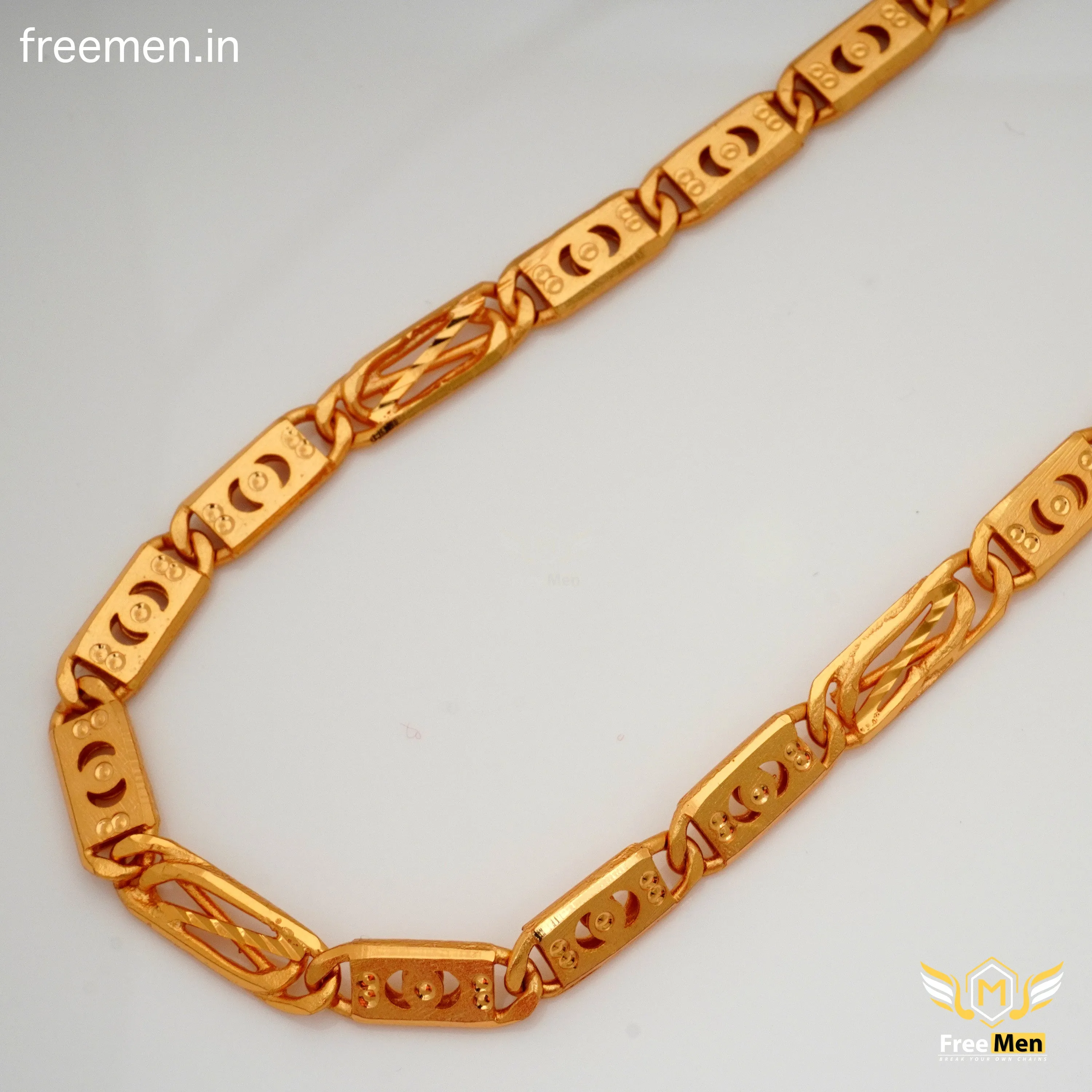 Freemen Fashionable Parentheses X Golden Nawabi Biscuit Chain - FM395
