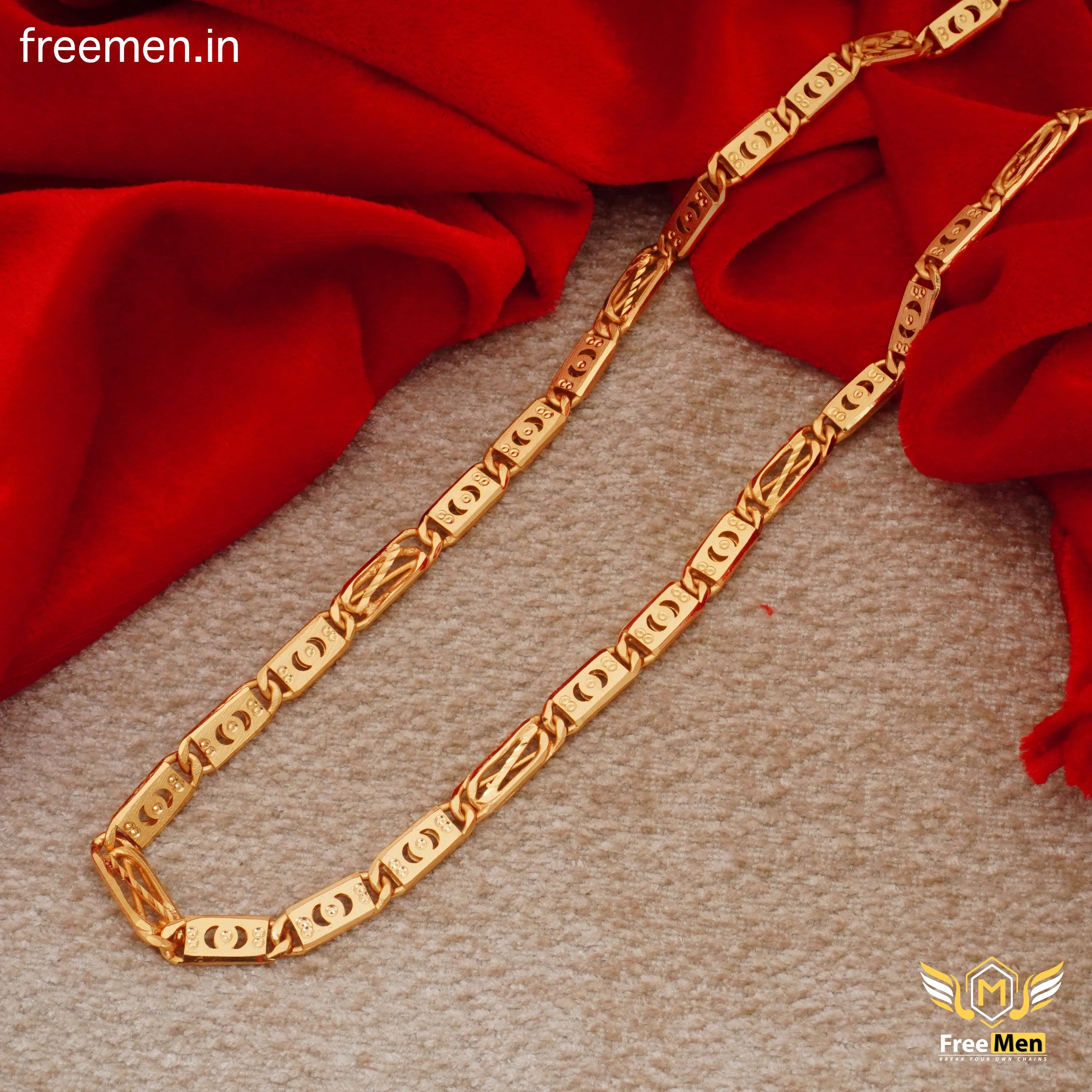 Freemen Fashionable Parentheses X Golden Nawabi Biscuit Chain - FM395