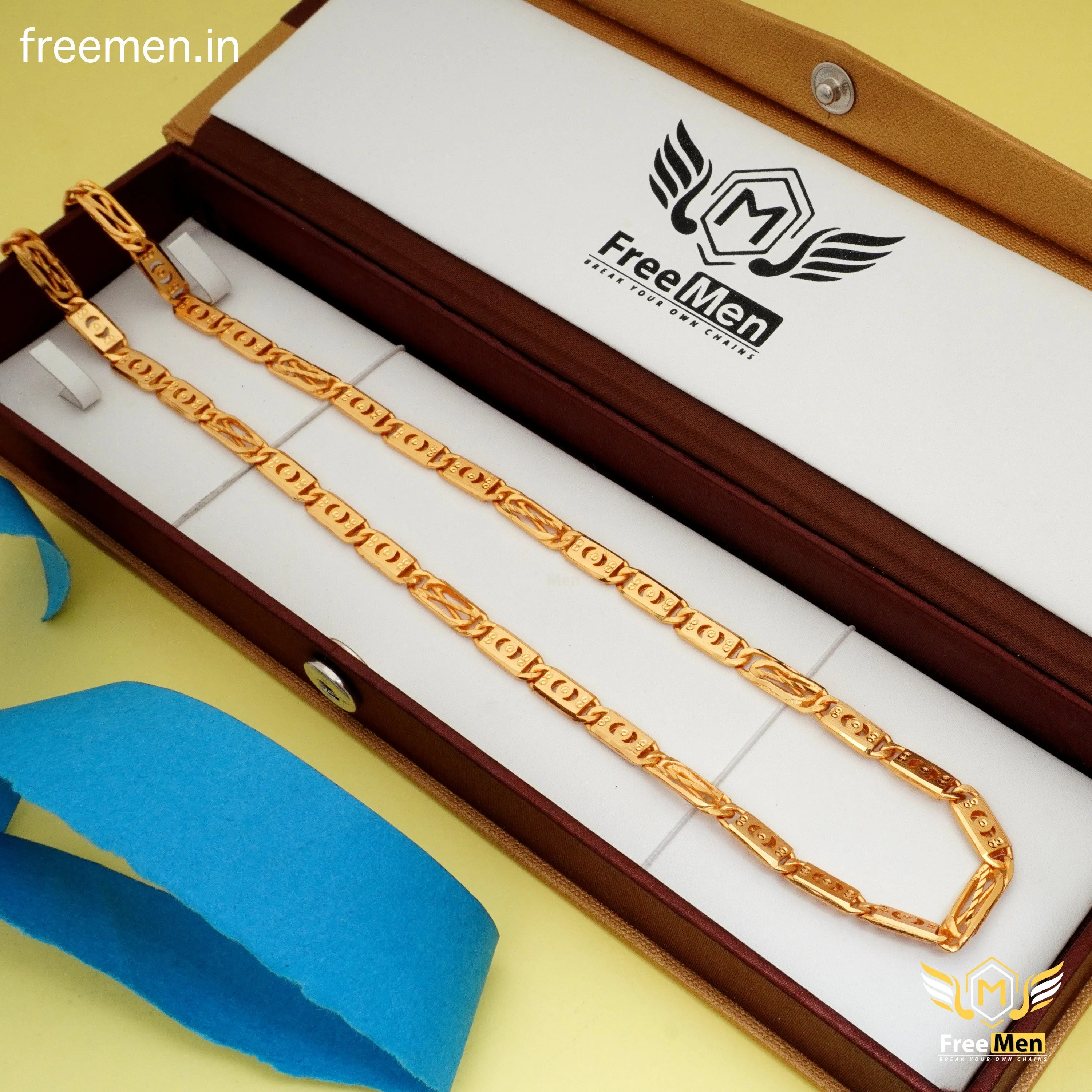Freemen Fashionable Parentheses X Golden Nawabi Biscuit Chain - FM395