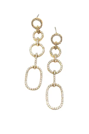 GEOMETRIC DROP EARRINGS