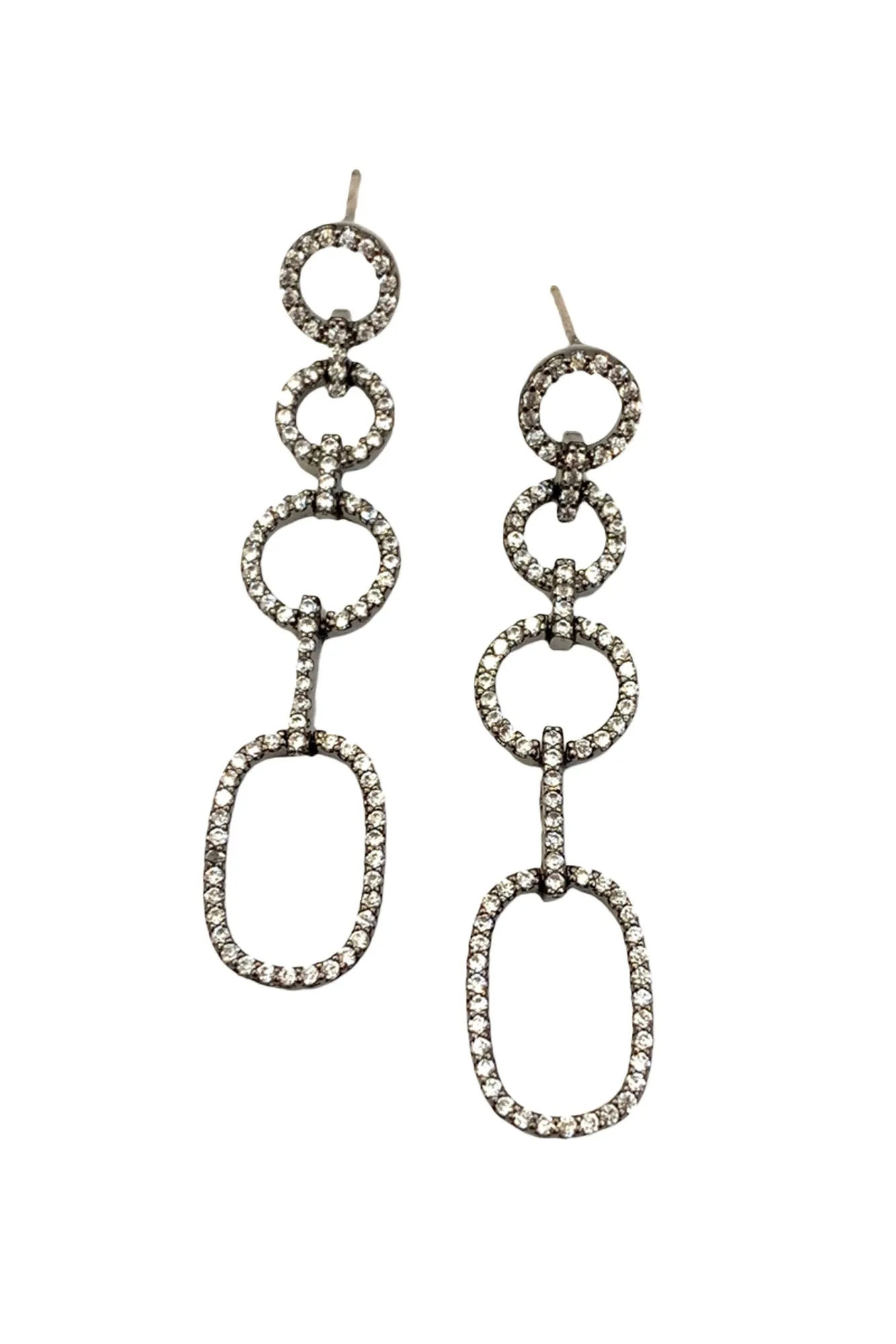 GEOMETRIC DROP EARRINGS