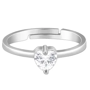 GIVA 925 Silver Passionate Love Ring | Gifts for Girlfriend, Gifts for Women and Girls | With Certificate of Authenticity and 925 Stamp | 6 Month Warranty*