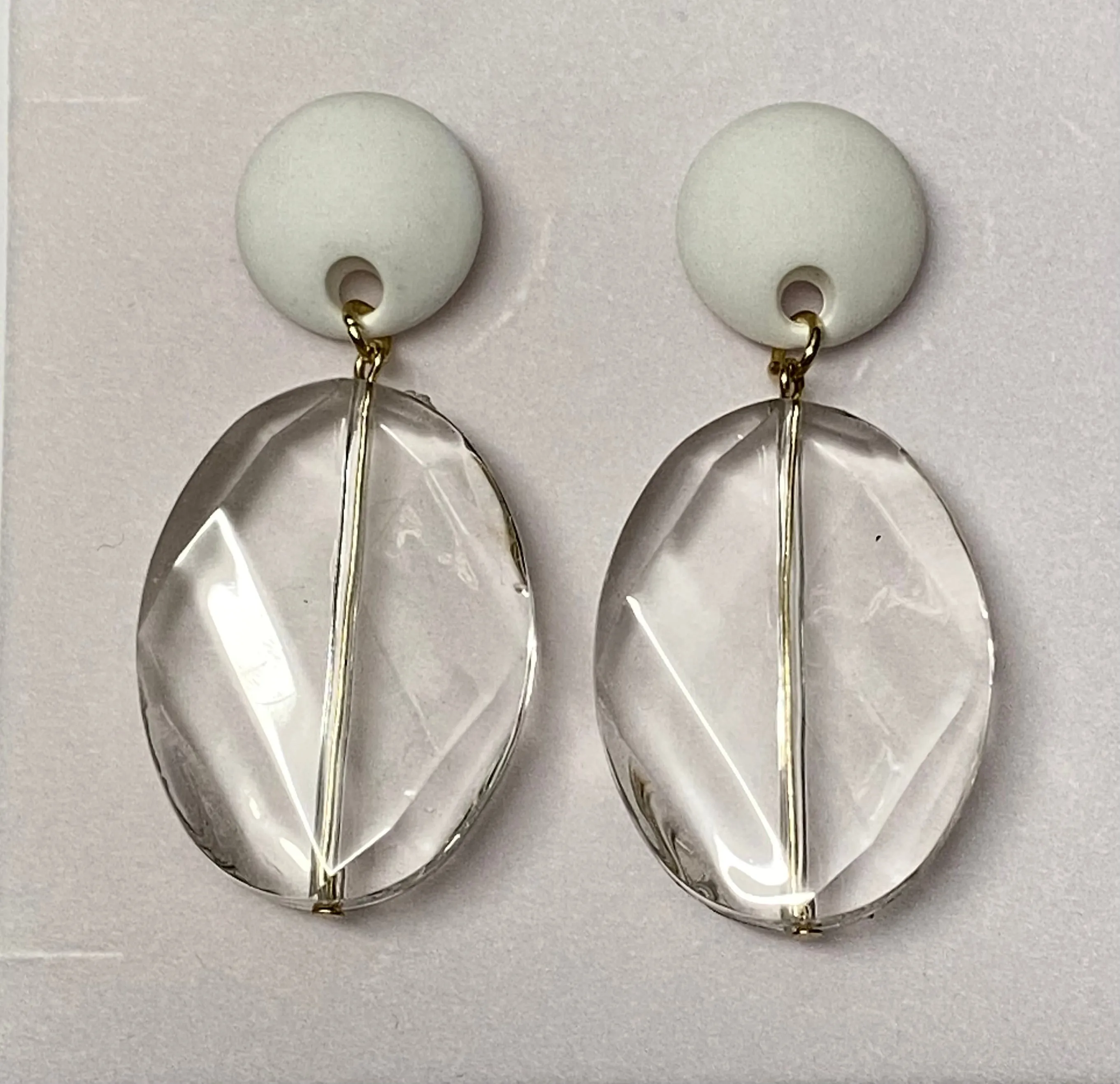 Glass Drop Earrings