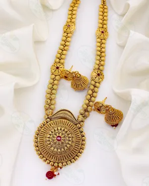 GRACEFUL RADIANCE ANTIQUE NECKLACE
