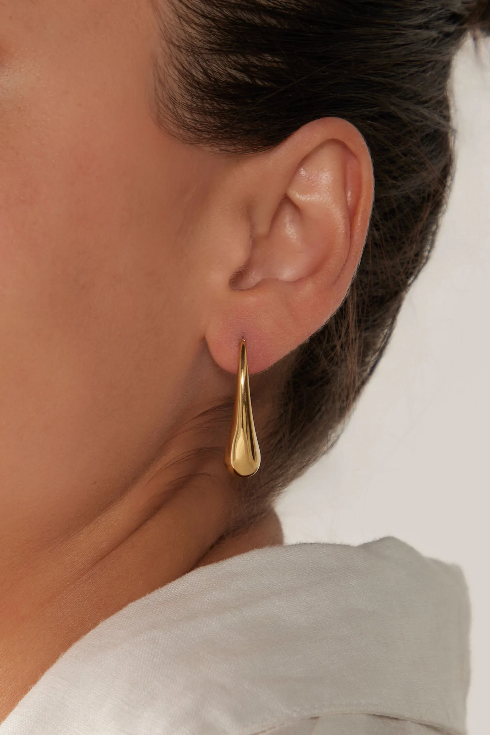 Halcyon Drop Earring - Gold